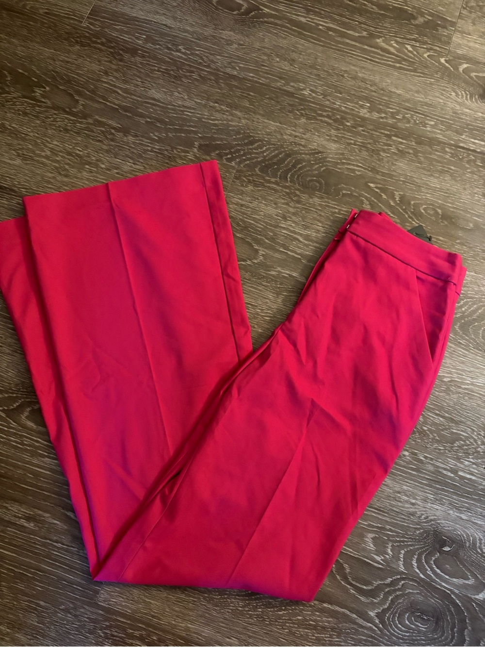 Express Editor Flare Trouser Stretch Cotton